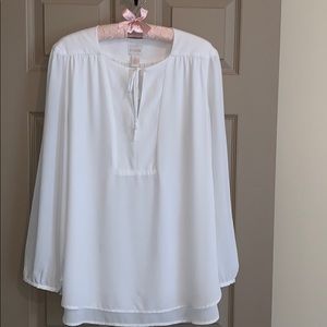 Ladies white blouse